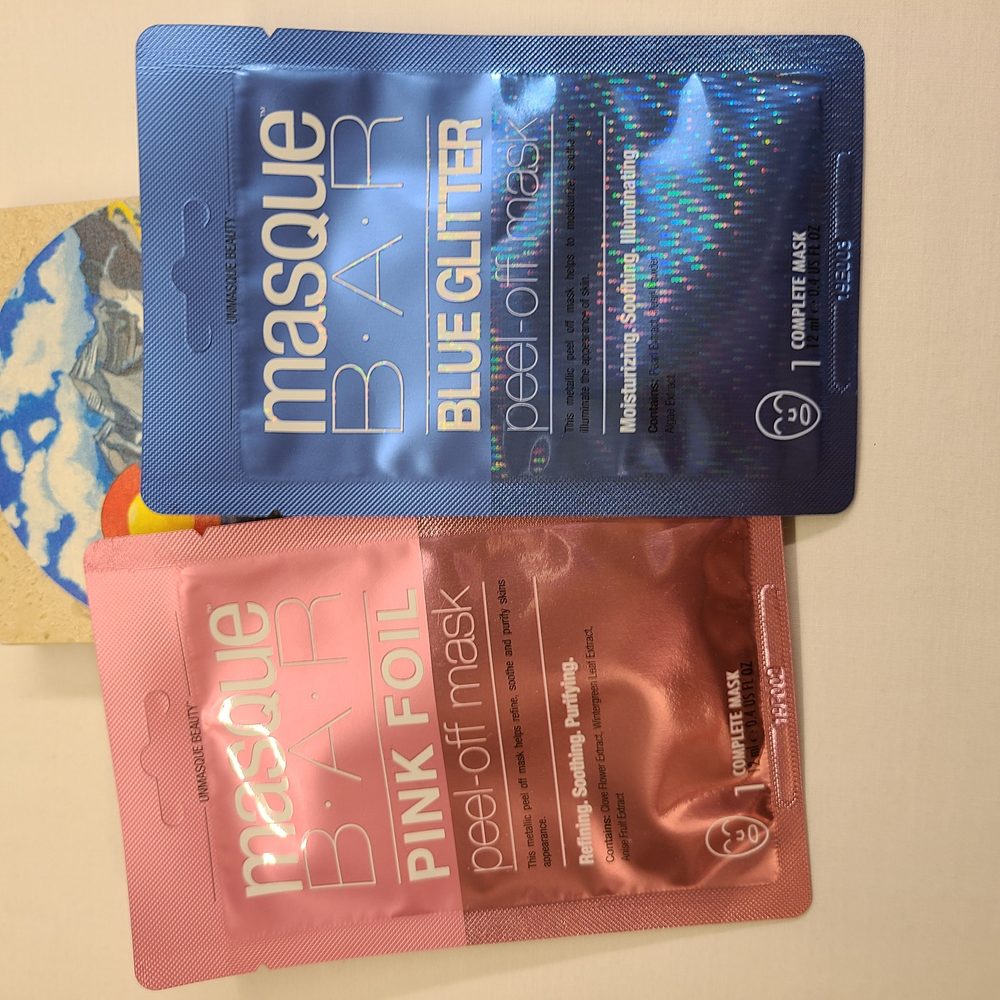 2pc MASQUE BAR PEEL OFF MASK